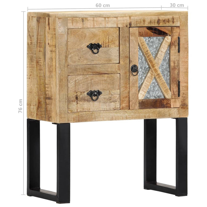 Credenza 60x30x76 cm in Legno Massello di Mango 282758