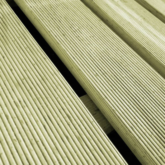 Piastrelle per Decking 24 pz 50x50 cm in Legno Verde 276432