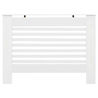 Copertura per Radiatore Bianca 112x19x81,5 cm in MDF 284320