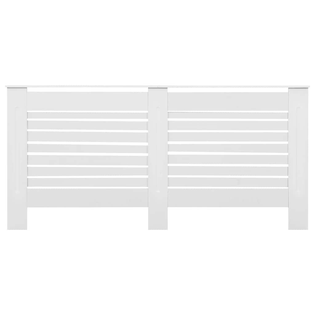 Copertura per Radiatore Bianca 172x19x81,5 cm in MDF 284322