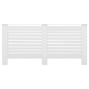 Copertura per Radiatore Bianca 172x19x81,5 cm in MDF 284322