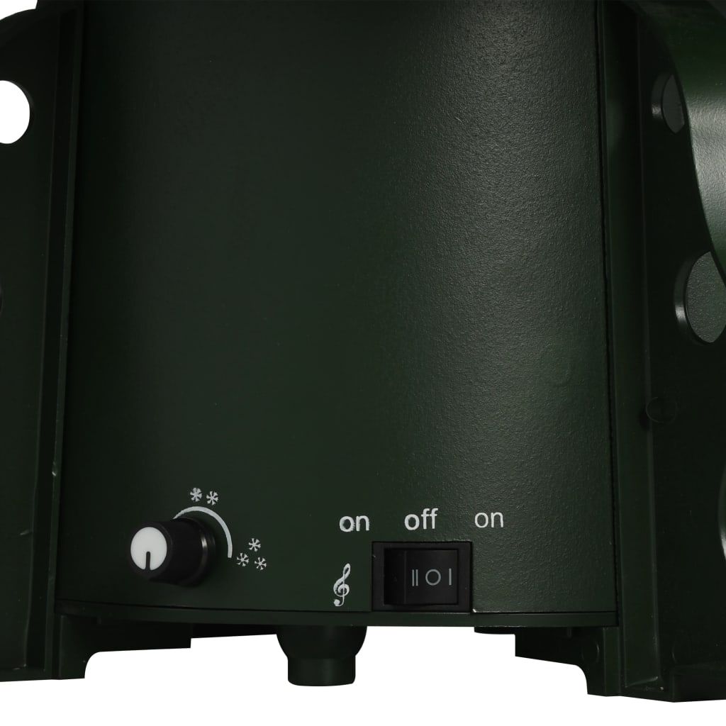 Albero di Natale con Neve e Base a Ombrellone-Albero Natalizio-Decorazioni natalizie Verde 140 cm