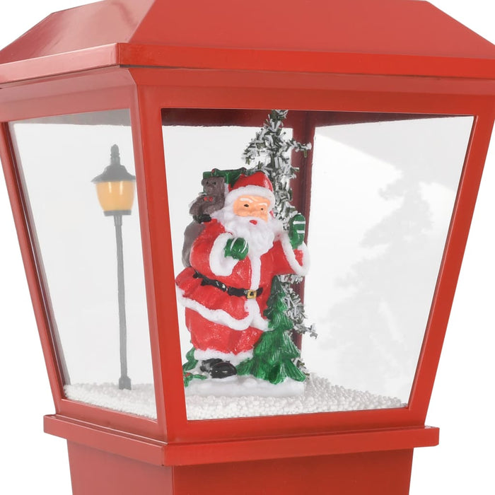 Lampada Natalizia a Piedistallo con Babbo Natale-Decorazioni natalizie 64 cm LED