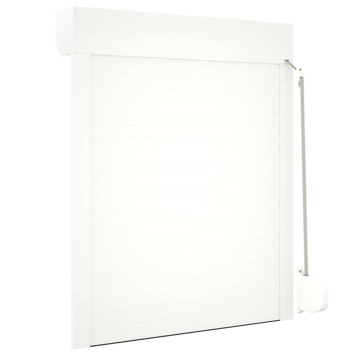 Tapparella Avvolgibile in Alluminio 70x100 cm Bianca 144964