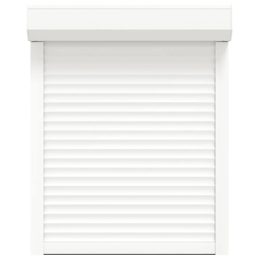 Tapparella Avvolgibile in Alluminio 80x100 cm Bianco