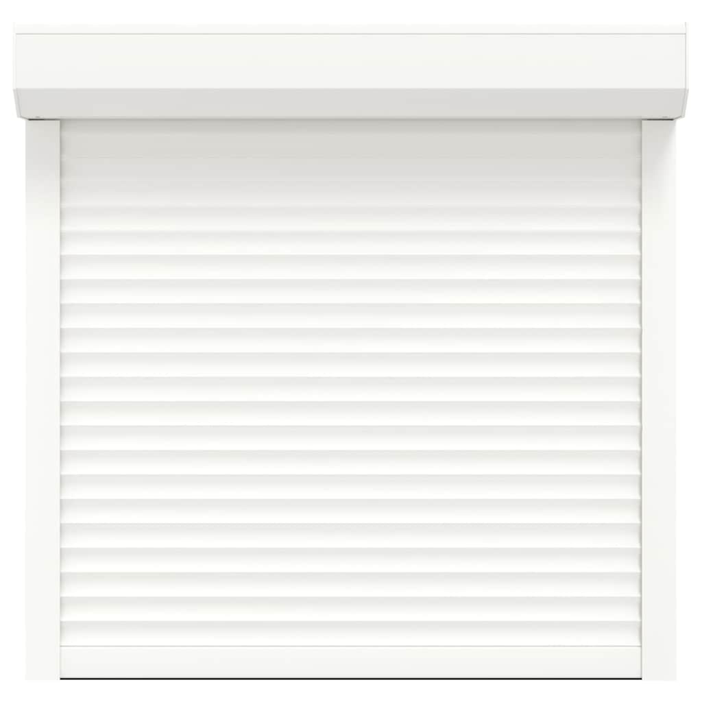 Tapparella Avvolgibile in Alluminio 100x100 cm Bianco cod mxl 69617