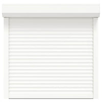 Tapparella Avvolgibile in Alluminio 100x100 cm Bianco cod mxl 69617