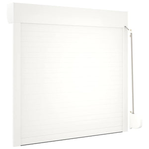 Tapparella Avvolgibile in Alluminio 100x100 cm Bianco cod mxl 69617