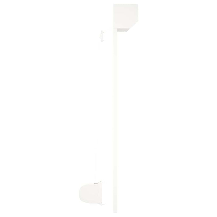 Tapparella Avvolgibile in Alluminio 100x130 cm Bianco cod mxl 60802