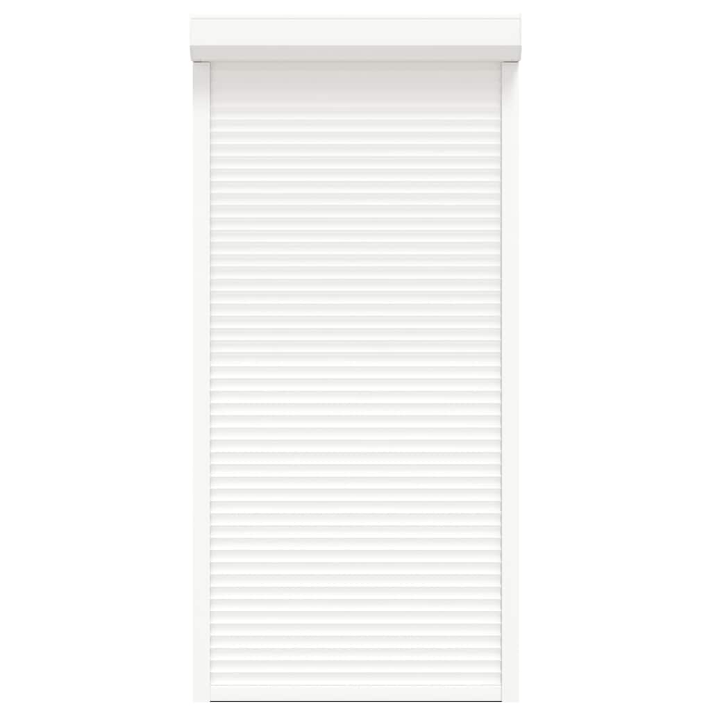 Tapparella Avvolgibile in Alluminio 100x210 cm Bianca 144969