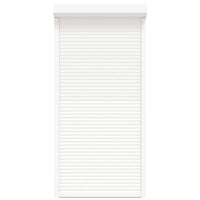 Tapparella Avvolgibile in Alluminio 100x210 cm Bianca 144969