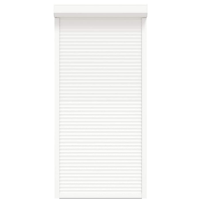 Tapparella Avvolgibile in Alluminio 100x210 cm Bianca 144969