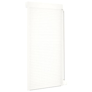 Tapparella Avvolgibile in Alluminio 100x210 cm Bianca 144969