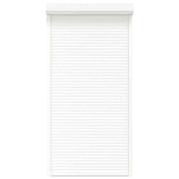 Tapparella Avvolgibile in Alluminio 110x220 cm Bianca 144971