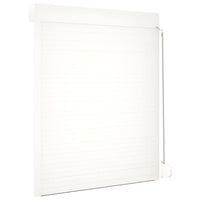 Tapparella Avvolgibile in Alluminio 120x150 cm Bianca 144972