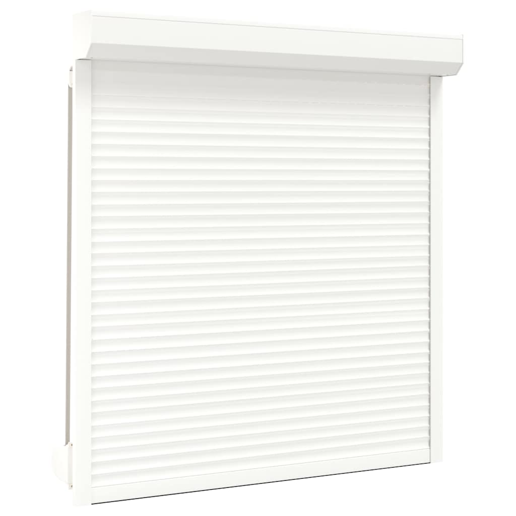 Tapparella Avvolgibile in Alluminio 140x150 cm Bianca 144974