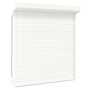 Tapparella Avvolgibile in Alluminio 140x150 cm Bianca 144974