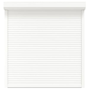 Tapparella Avvolgibile in Alluminio 140x150 cm Bianca 144974