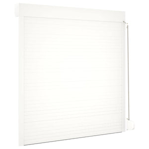 Tapparella Avvolgibile in Alluminio 140x150 cm Bianca 144974