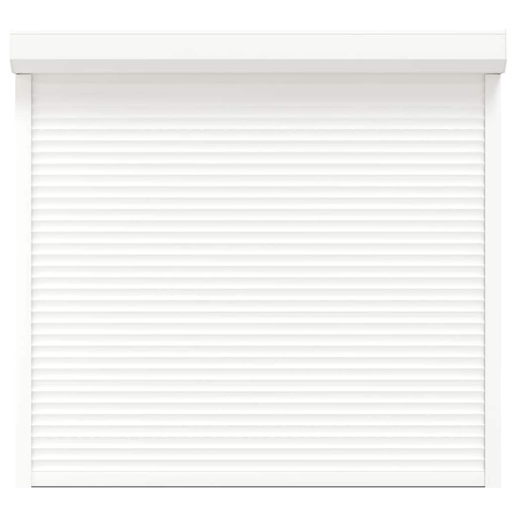 Tapparella Avvolgibile in Alluminio 160x150 cm Bianca 144975