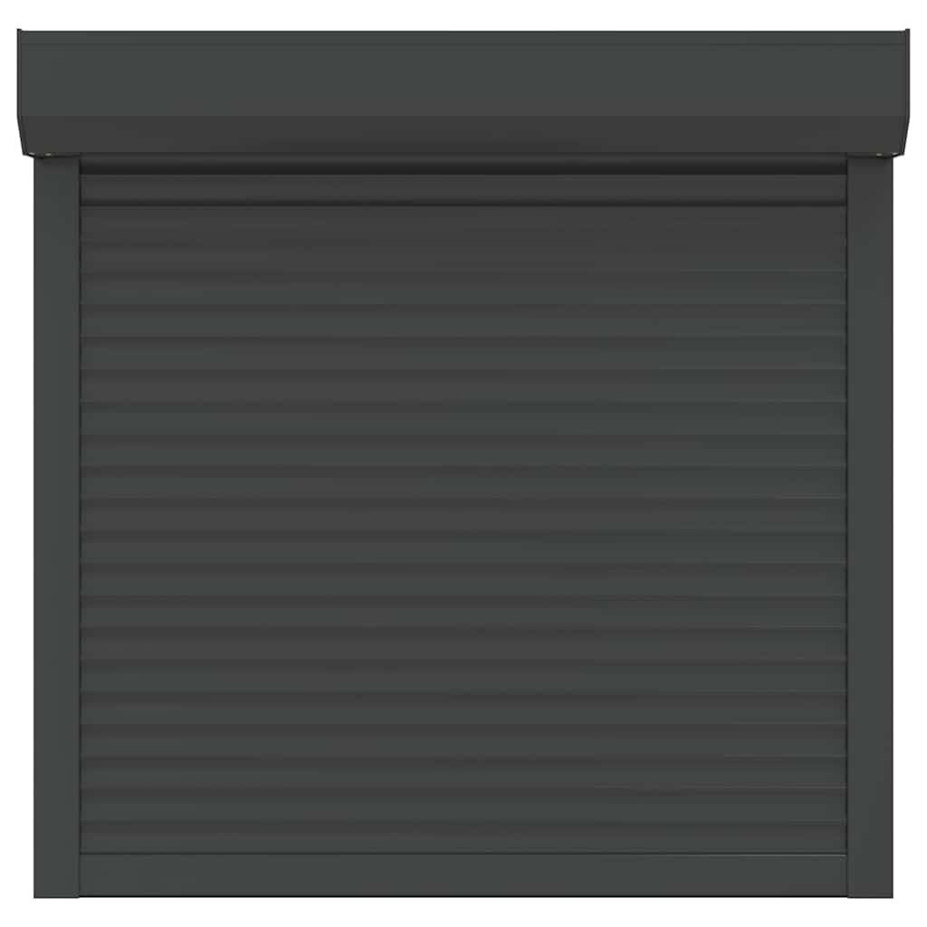 Tapparella Avvolgibile in Alluminio 100x100 cm Antracite cod mxl 72603