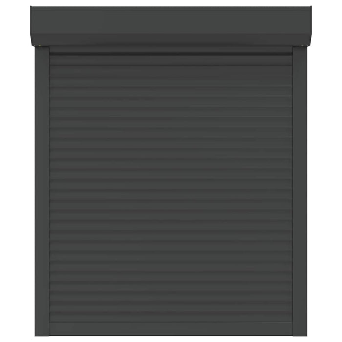 Tapparella Avvolgibile in Alluminio 100x130 cm Antracite 144980