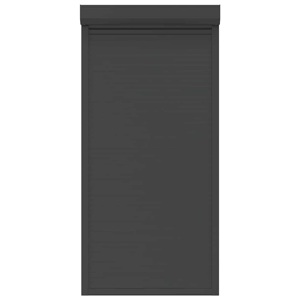 Tapparella Avvolgibile in Alluminio 100x210 cm Antracite 144981