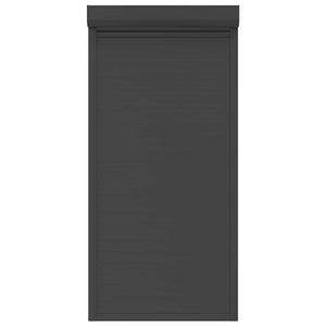 Tapparella Avvolgibile in Alluminio 100x210 cm Antracite 144981