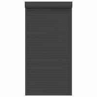 Tapparella Avvolgibile in Alluminio 110x220 cm Antracite cod mxl 67659