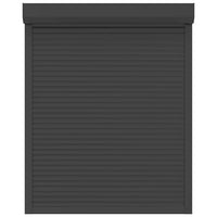 Tapparella Avvolgibile in Alluminio 120x150 cm Antracite cod mxl 64215