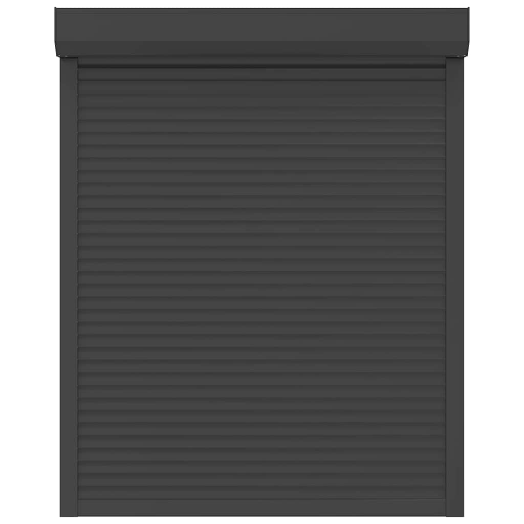 Tapparella Avvolgibile in Alluminio 120x150 cm Antracite 144984