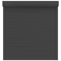 Tapparella Avvolgibile in Alluminio 140x150 cm Antracite cod mxl 69824