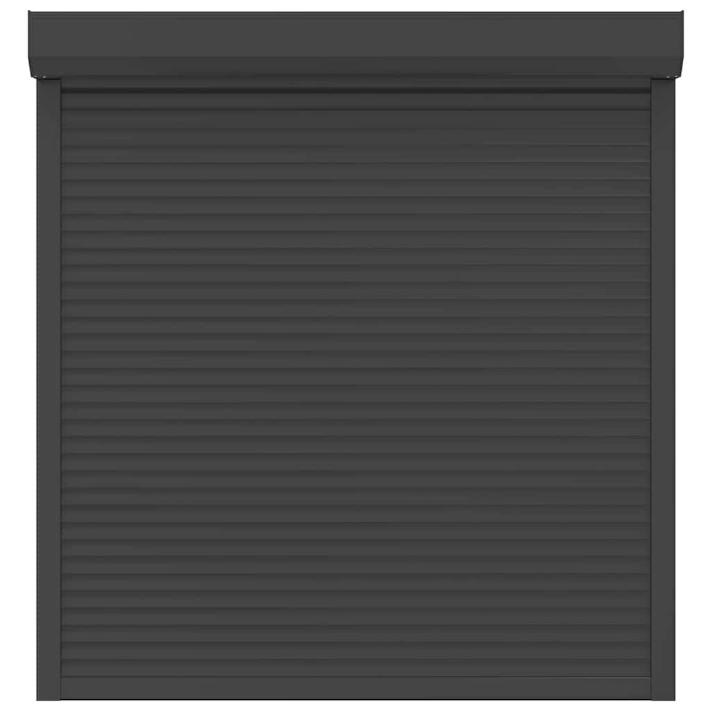 Tapparella Avvolgibile in Alluminio 140x150 cm Antracite 144986