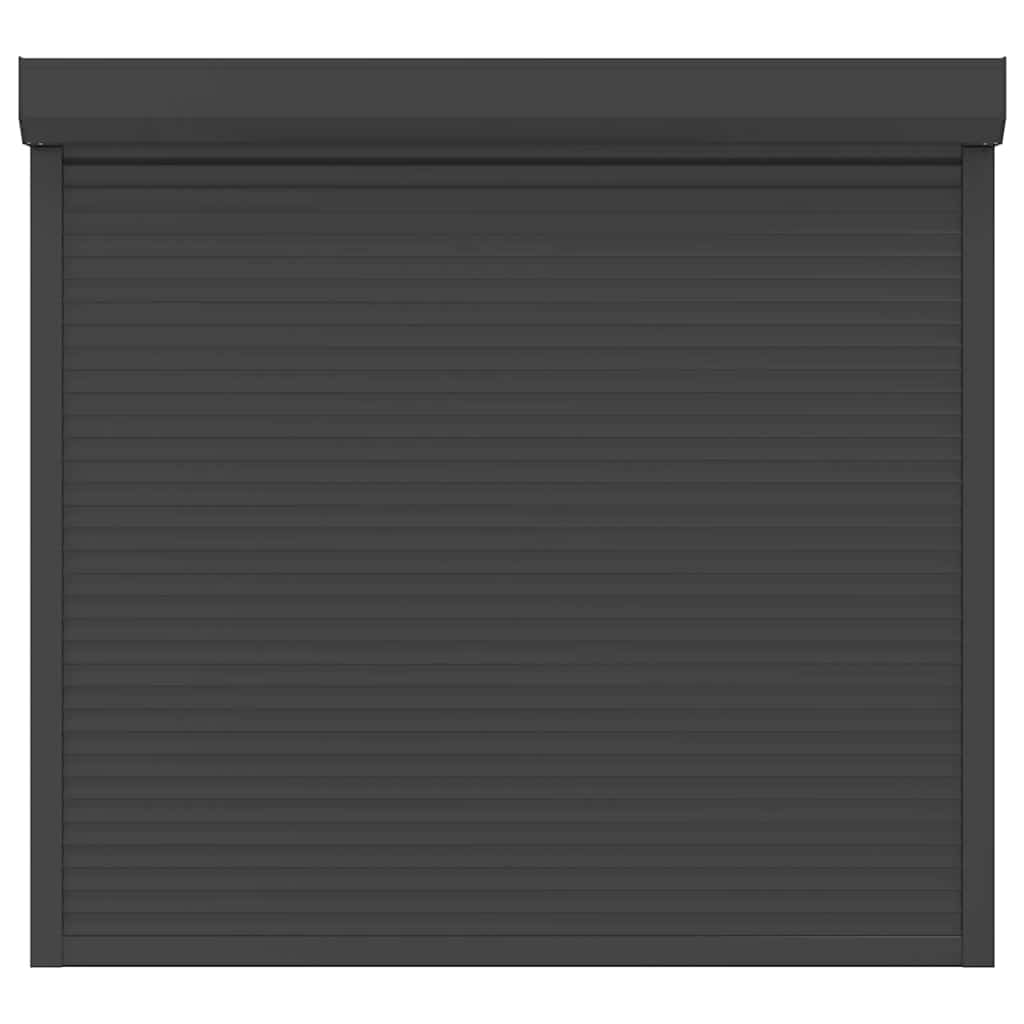 Tapparella Avvolgibile in Alluminio 160x150 cm Antracite cod mxl 62106