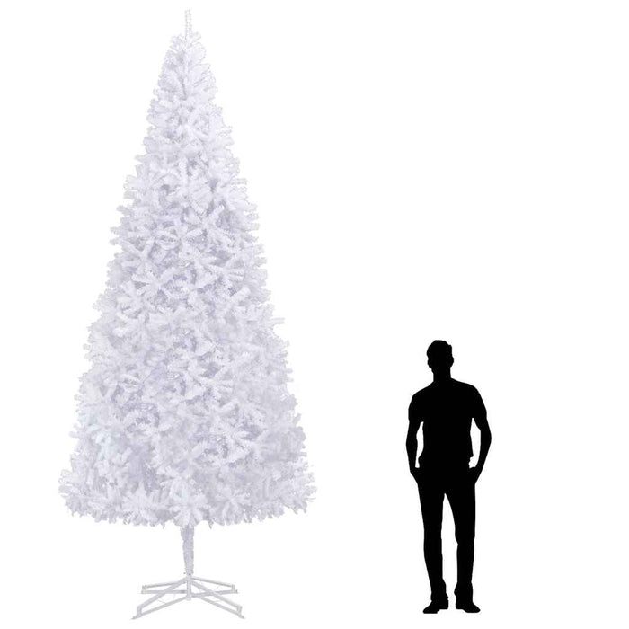 Albero di Natale Artificiale 400 cm Bianco 284294