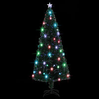 Albero di Natale Preilluminato con Supporto 210 cm Fibra Ottica 284303