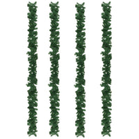 Ghirlande Natalizie 4 pz Verde 270 cm PVC 284308