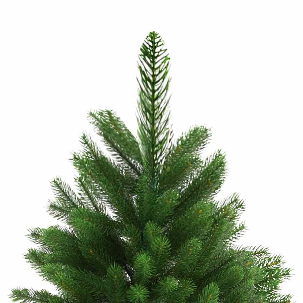 Albero di Natale Artificiale Realistico con Punte 240 cm Verde 284329