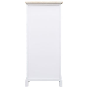 Mobiletto 38x28x86 cm in Legno di Paulownia 284075