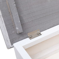 Scarpiera Grigia 50x28x98 cm in Legno di Paulownia cod mxl 49153