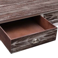 Tavolino da CaffÃ¨ Marrone 100x50x45 cm in Legno cod mxl 66804