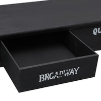 Tavolino da CaffÃ¨ Nero 100x50x45 cm in Legno cod mxl 25102