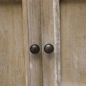 Cassettiera Bianca 50x30x80 cm in Legno 284181