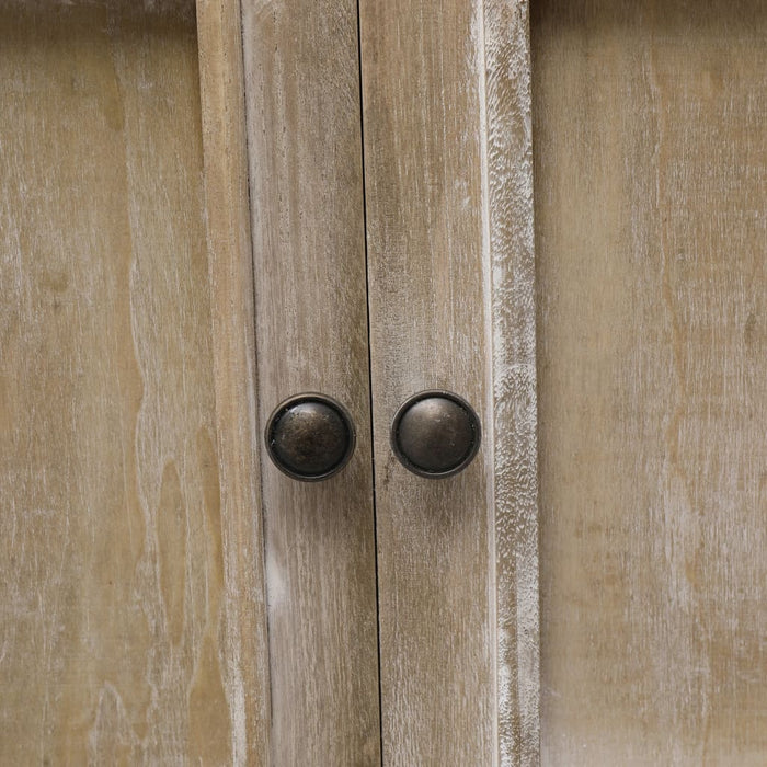 Cassettiera Bianca 50x30x80 cm in Legno 284181