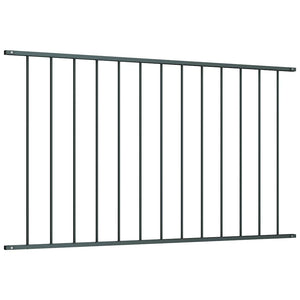 vidaXL Pannello di recinzione in acciaio verniciato a polvere 1,7x0,75 m antracite