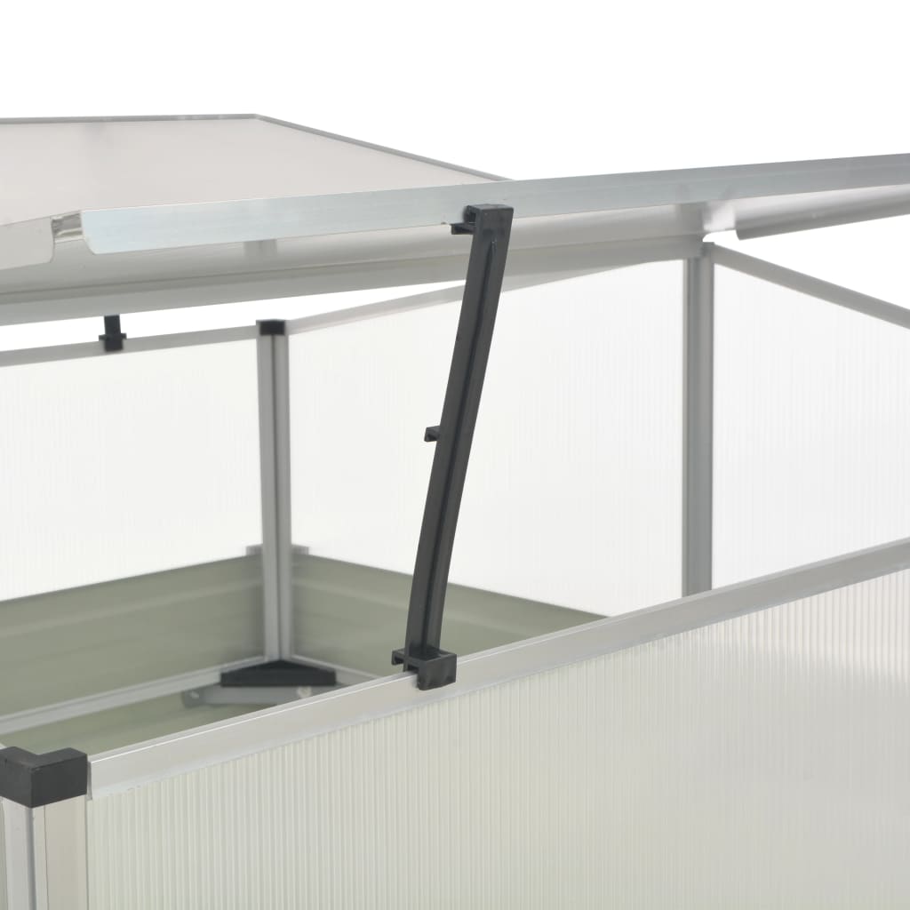 Serra 100 x 100 x 85 cm acciaio zincato marrone 02_0001738