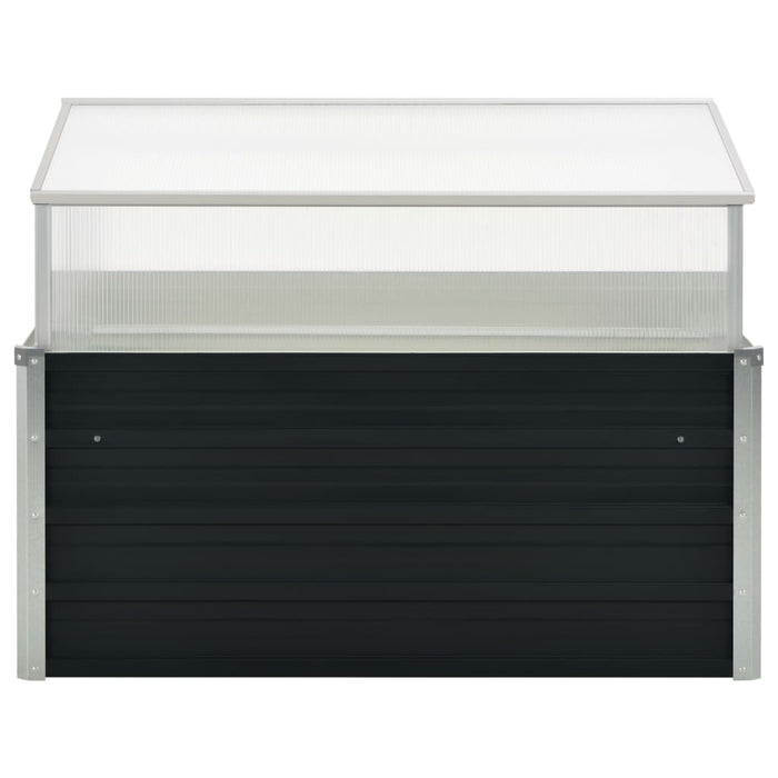 Serra Antracite 100x100x77 cm in Acciaio Zincato