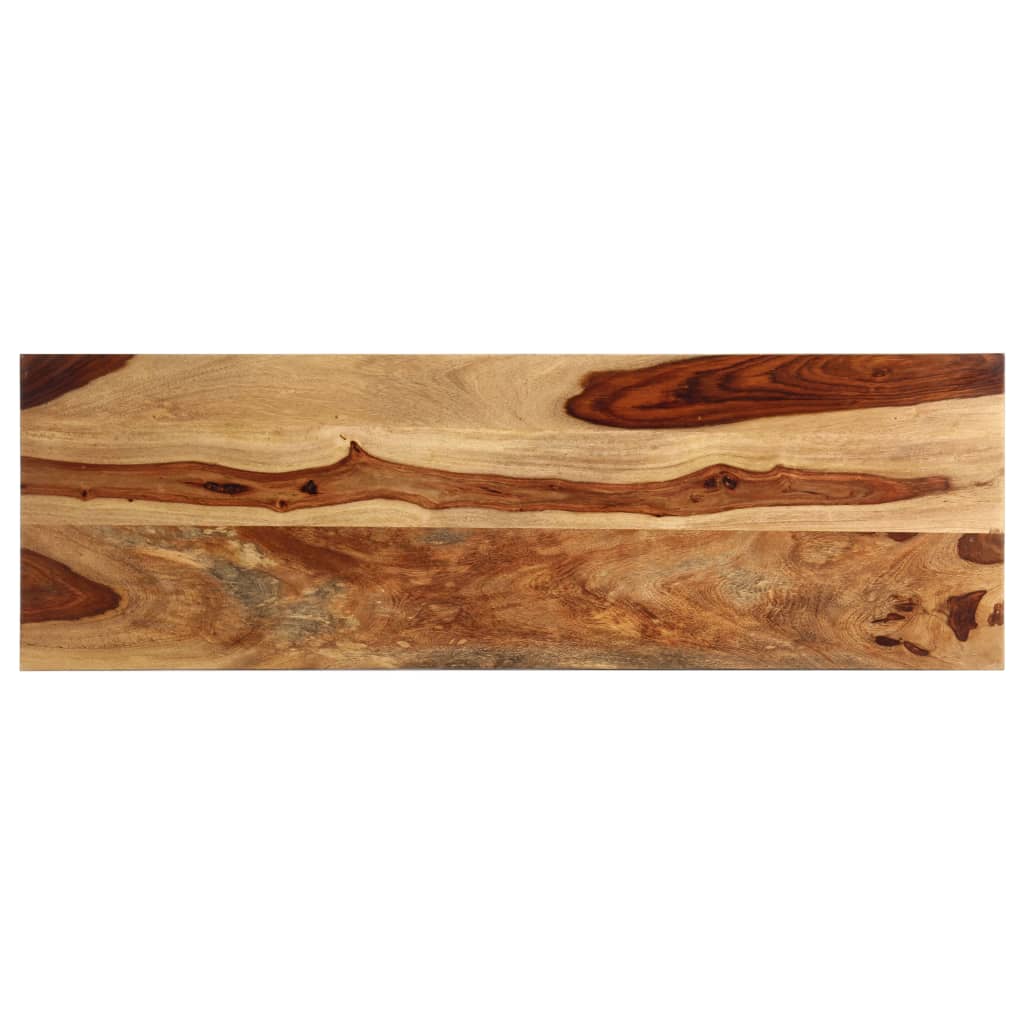 vidaXL Tavolo Consolle 110x35x76 cm in Legno Massello di Acacia
