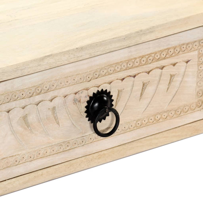 Tavolino da Salotto 100x60x40cm in Legno Massello di Mango 282868