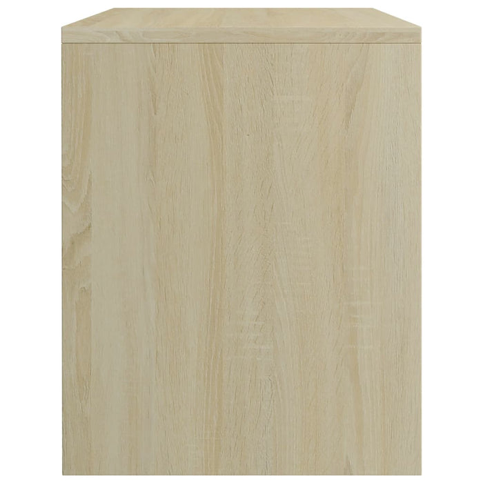 Comodini Rovere Sonoma 2 pz-Set di 2 Tavolino da notte 40x30x40 cm in Legno Multistrato 471161